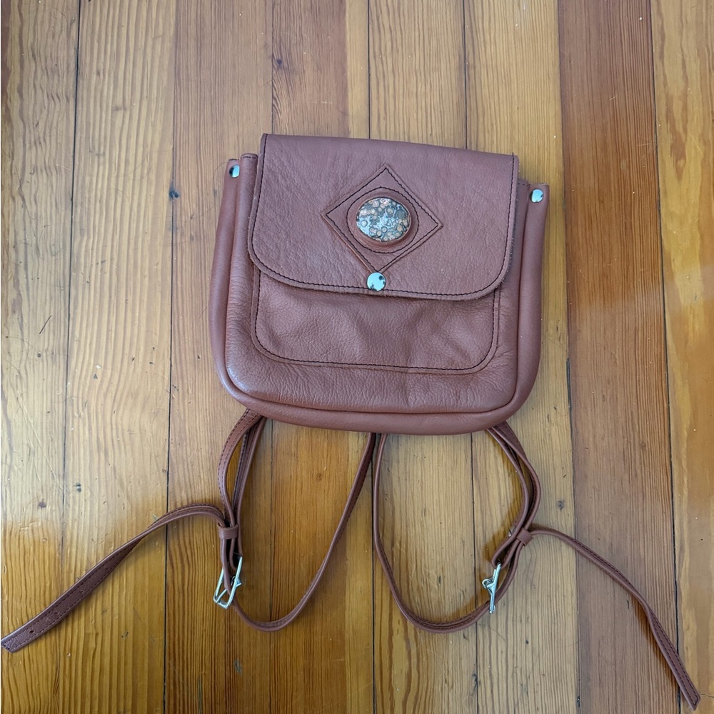 Elegant Tan Women's Backpack